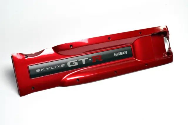 日産 R34 BNR34 スカイライン GT-R GTR 純正 ヘッドカバー ロッカーカバーオーナメント RB26DETT NISSAN ornament locker cover