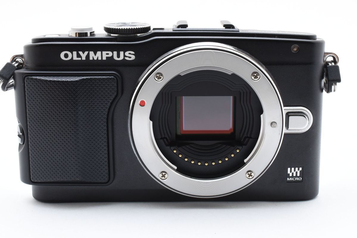 ショット数2820回 OLYMPUS E-PL5 充電器 フラッシュ付き ショット数2820回 OLYMPUS E-PL5 ボディ ブラック 充電器