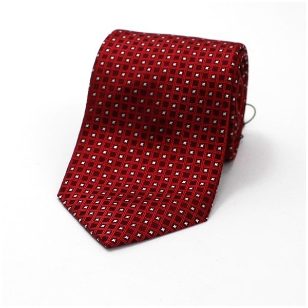 正規品得価 ドーメル 未使用 シルク ネクタイ レッド 中古 Sランク DORMEUIL 11304.60円 小物 