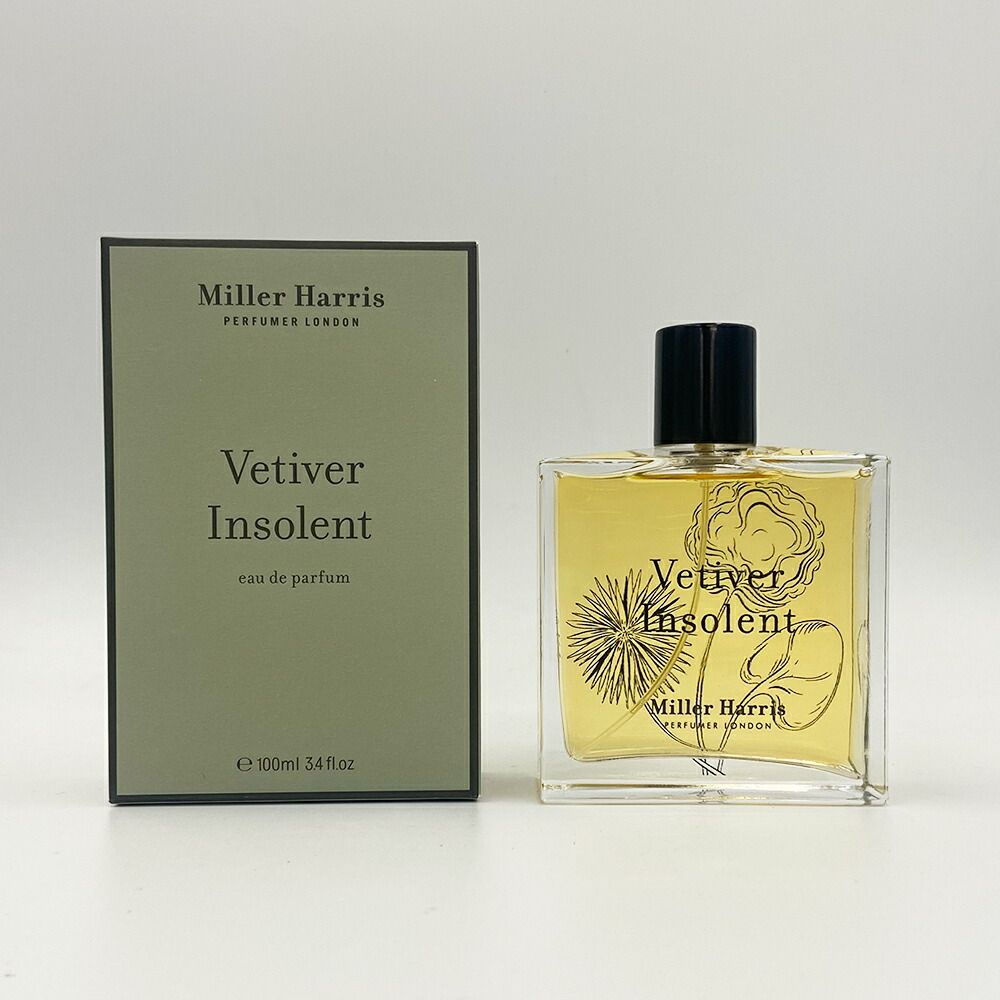 MILLER HARRIS ミラーハリス ベチバーインソレント EDP オードパルファム 100ml レディース メンズ 香水