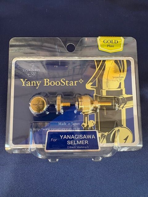 ヤニーブースター ゴールドプレート ヤナギサワ セルマー用 Yany BooStar ヤニーブースター ヤナギサワ・セルマー用 GP(ゴールド