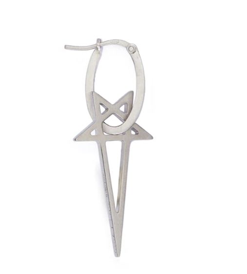 RICK OWENS PENTAGRAM EARRING イヤリング・ピアス