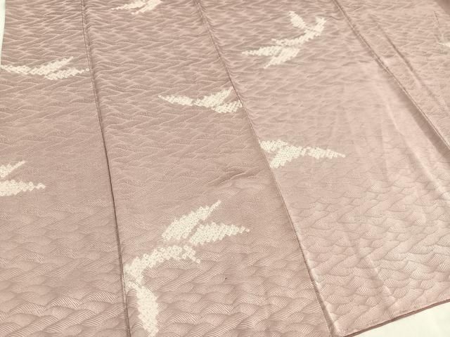 平和屋着物□上質な小紋 笹 正絹 逸品 未使用 AAAY2261ph