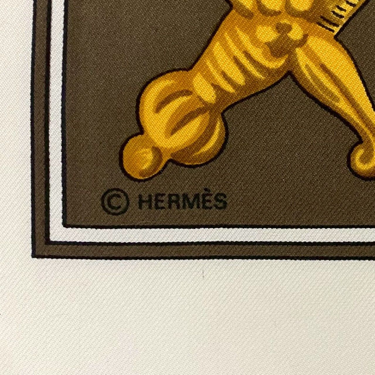 SJ【HERMES】カレ90 タロットカード スカーフ SILK/シルク 100