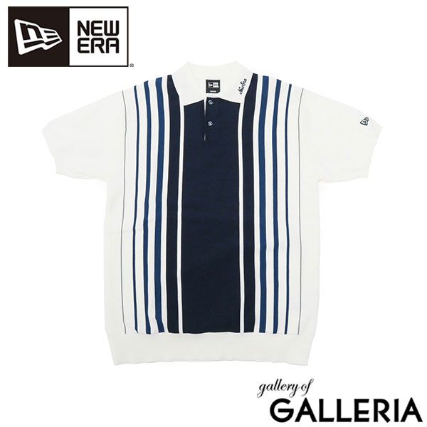正規取扱店 NEW ERA ゴルフウェア メンズ レディース ニューエラ ゴルフ 春 夏 ポロシャツ 吸汗 速乾 抗菌 UVカット おしゃれ Knit Polo ホワイト