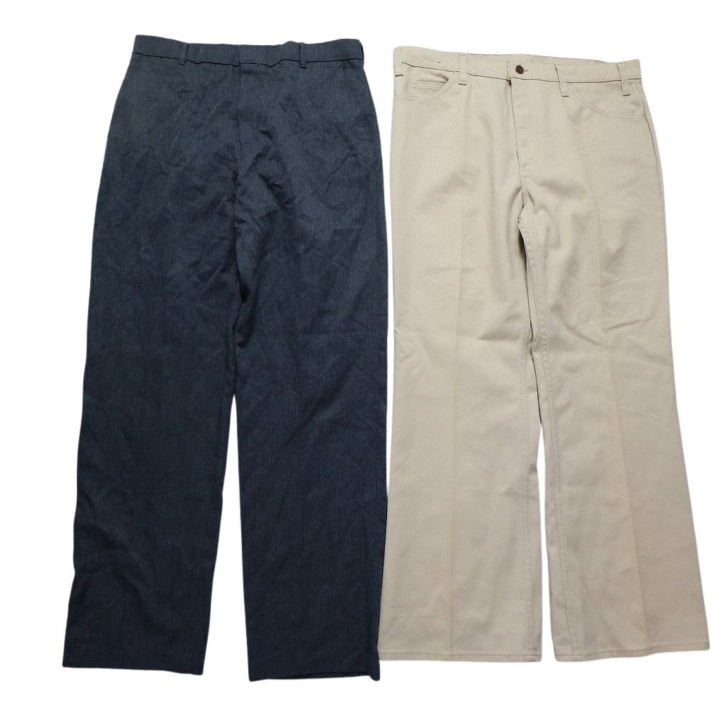 低価格 古着卸 まとめ売り リーバイス ポリ混 スラックス パンツ 8枚セット メンズ 30 |33 |34 |36 |38 |40 スタプレ アクション 古着 NB9826