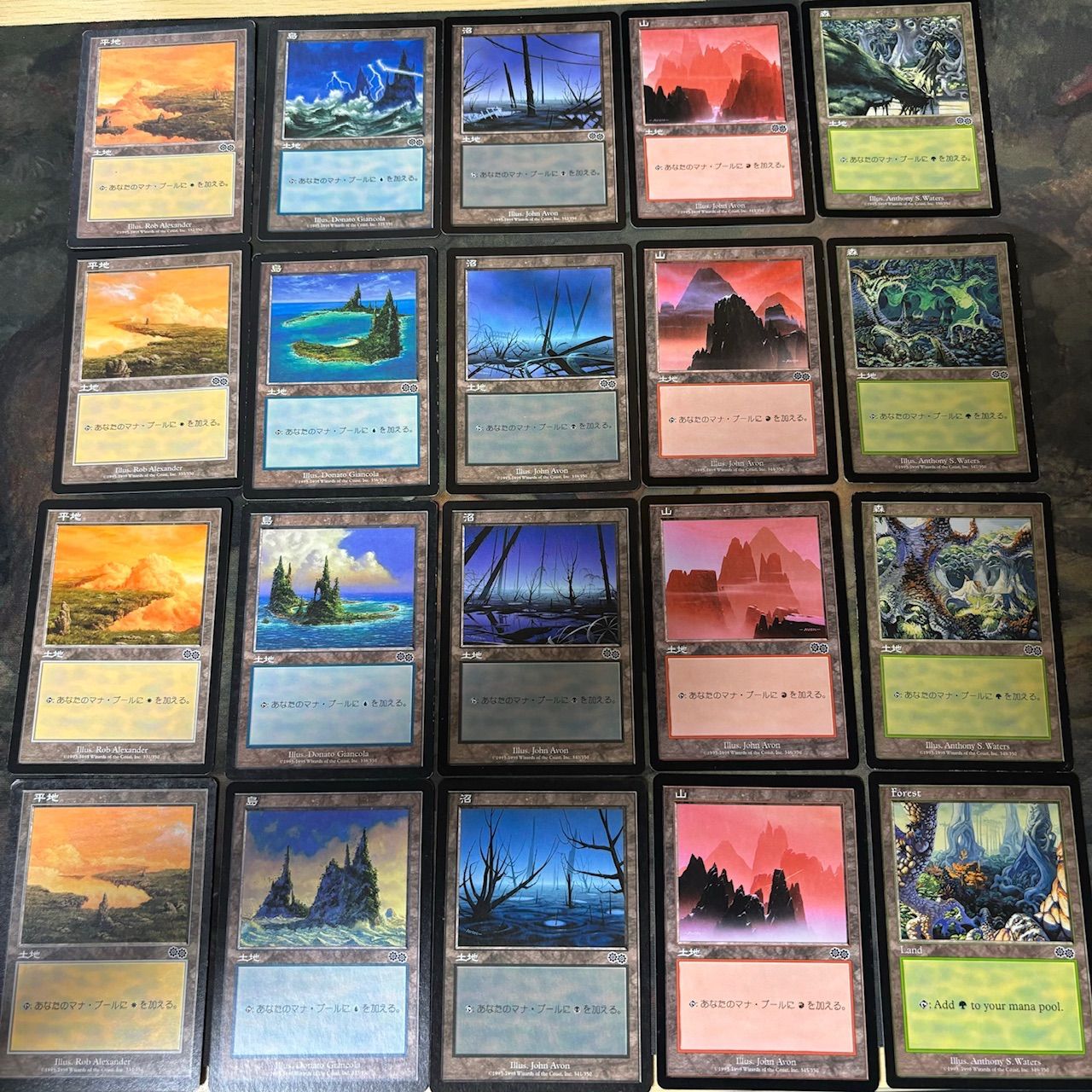 ホ*ト様 MTG 旧枠まとめ売り ウルザスサーガ期含む 一部レアあり 状態悪め ウルザズ・サーガ 被り無しコレクション セミコンプ MTG 旧枠 レア