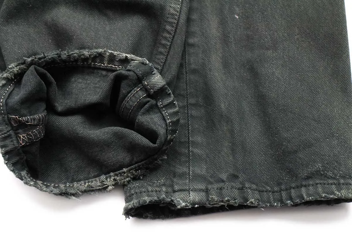 90s ベルギー製 Levi'sリーバイス 501 後染め ブラックデニム