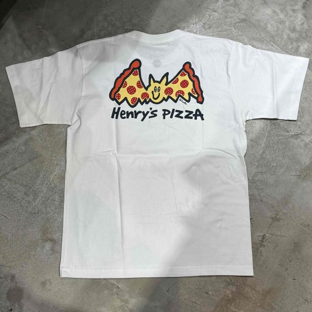 最終値下げ Henry's Pizza ヘンリーズピザ TEE XLサイズ HENRY'S PIZZA S/S TEE 2周年記念 XLサイズ VERDY ヴェルディー