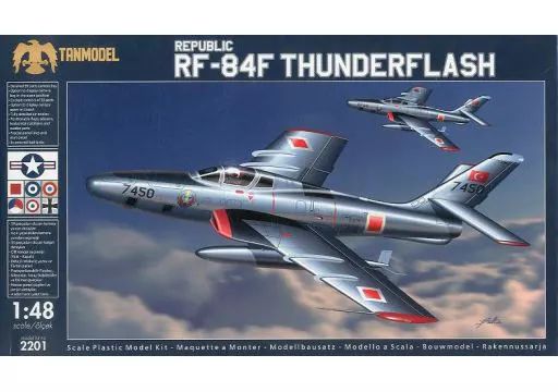 プラモデル 1 48 リパブリック RF-84F サンダーフラッシュ TAN2201
