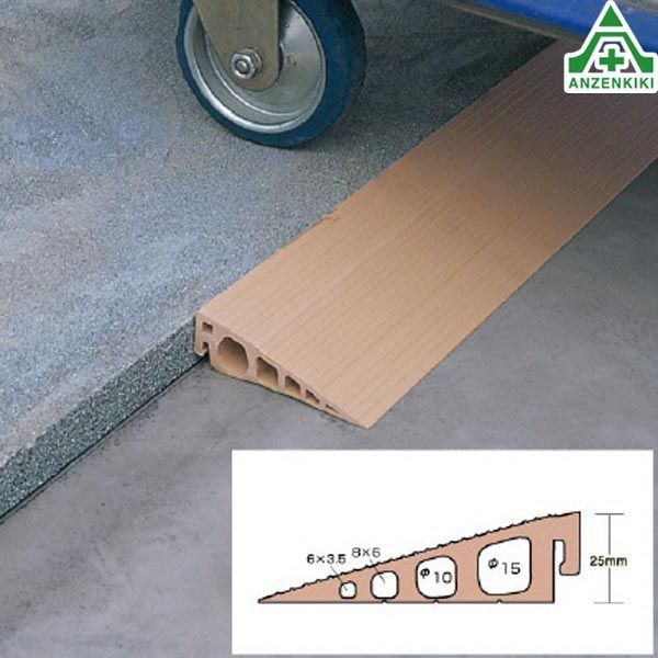 387-71 段差モール メーカー直送 代引き決済不可 段差スロープ 段差プレート 駐車場用品 段差解消 段差ステップ
