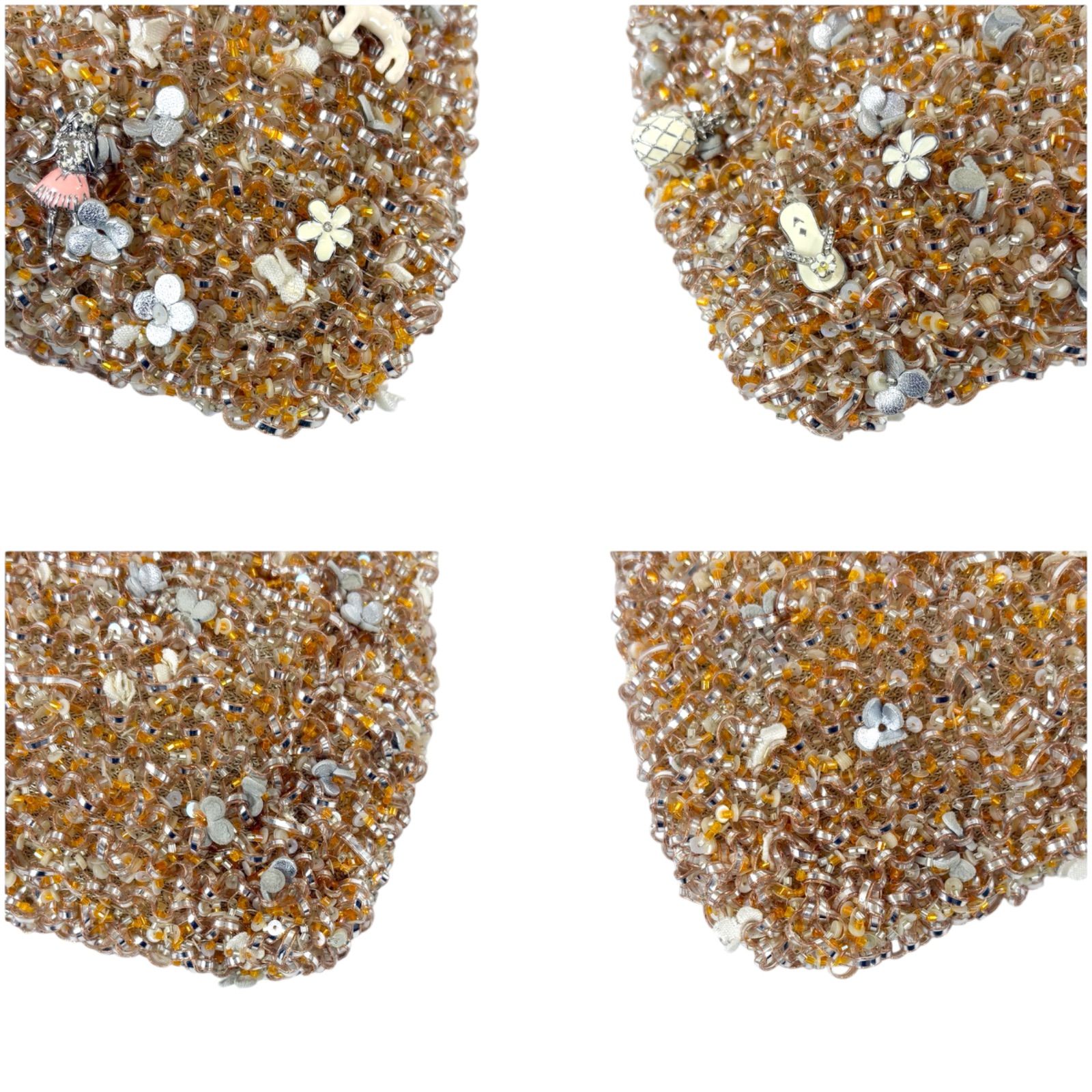 アンテプリマ ANTEPRIMA ハワイ限定 ハンドバッグ スパンコール PVC