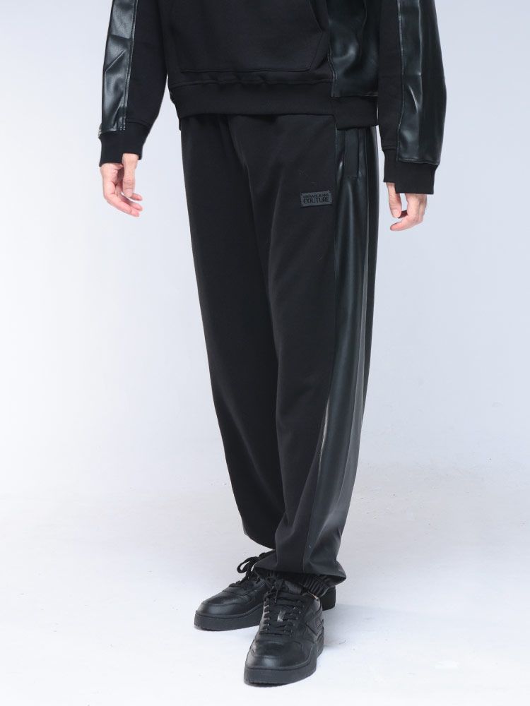 VERSACE JEANS COUTURE ヴェルサーチェ ジーンズ クチュール 異素材切り替え スウェットパンツ