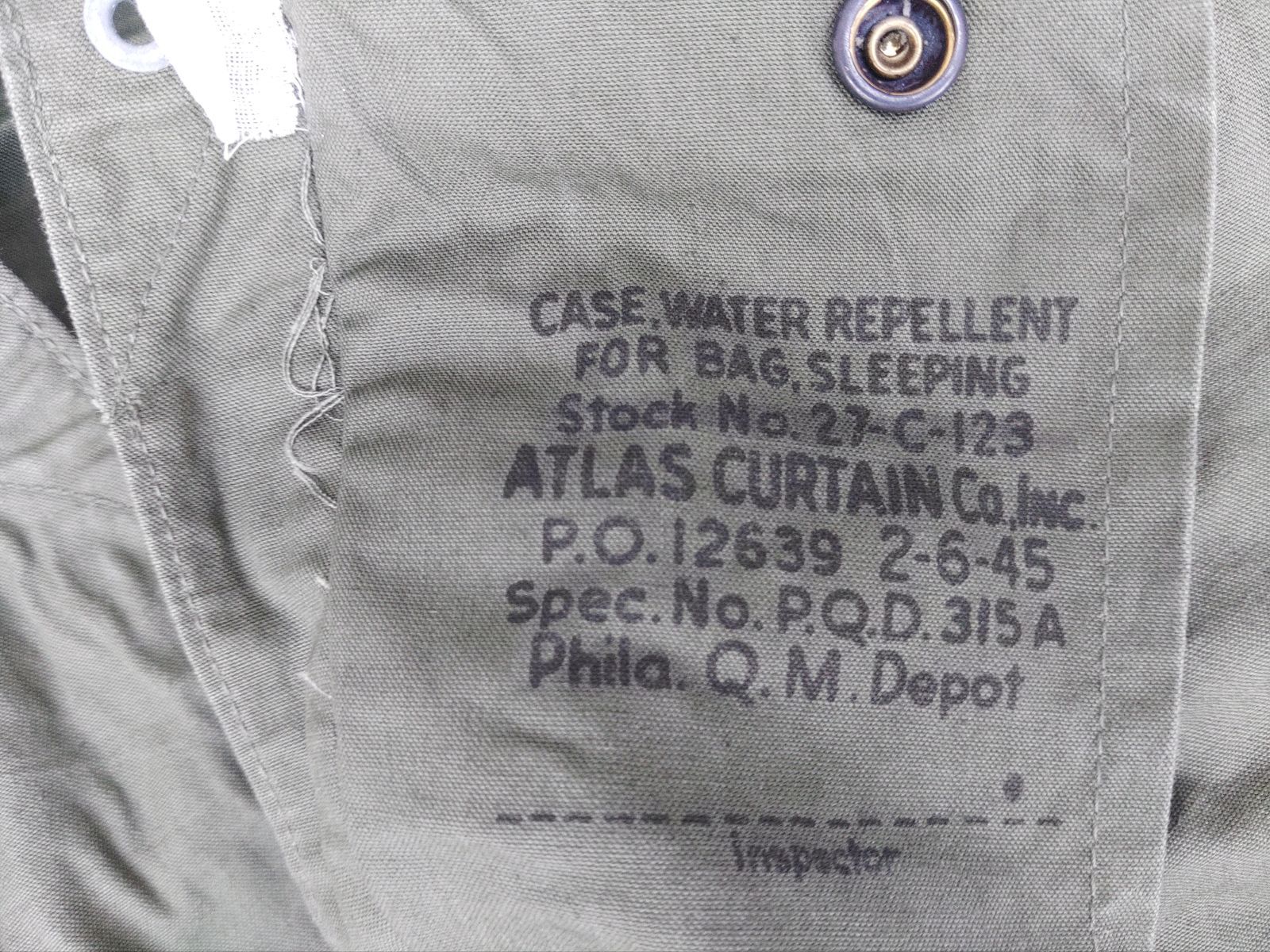 専用です 米軍実物】スリーピングバックカバーM1945