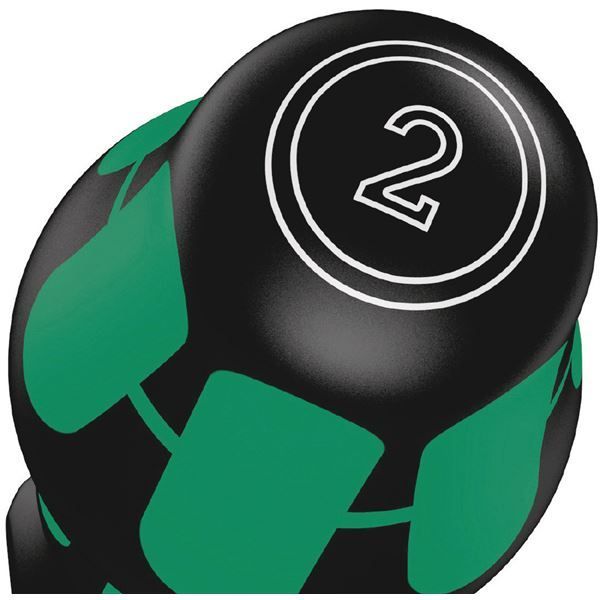 WERA ヴェラ 6本組 Kraftform Plus ハンドル マイナス ポジドライブドライバーセット ラック付 105656 工具 ツール DIY