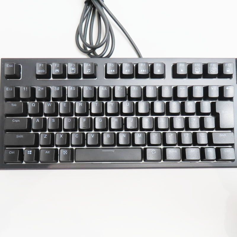 M12-s020 開封未使用品 東プレ Topre REALFORCE RGB TKL R2TLA-JP4G-BK 日本語配列 ゲーミングキーボード Amazon.co.jp: 東プレ REALFORCE RGB TKL R2TLA-JP4G-BK 日本語