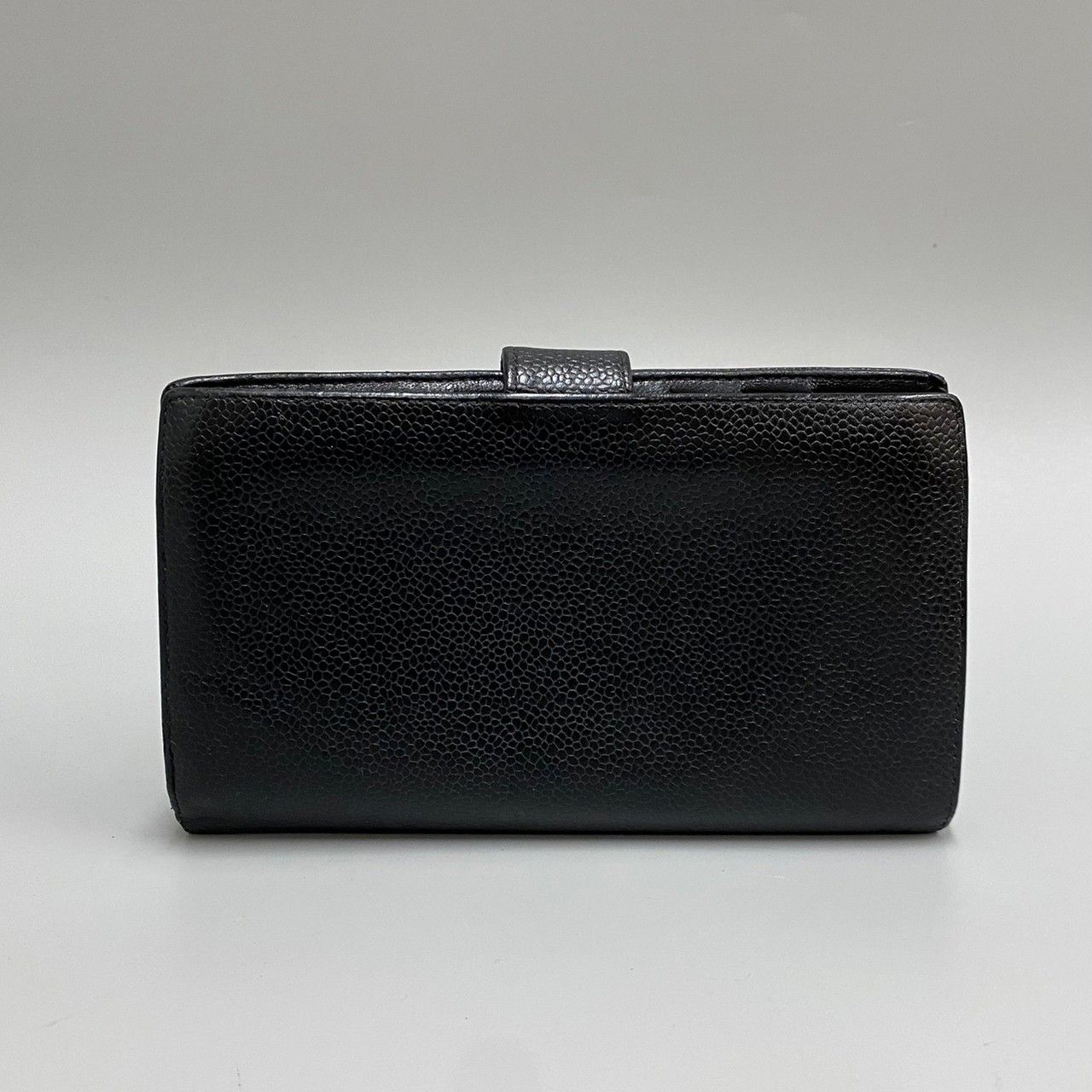 美品 希少品 CHANEL シャネル ココマーク キャビアスキン レザー 本革