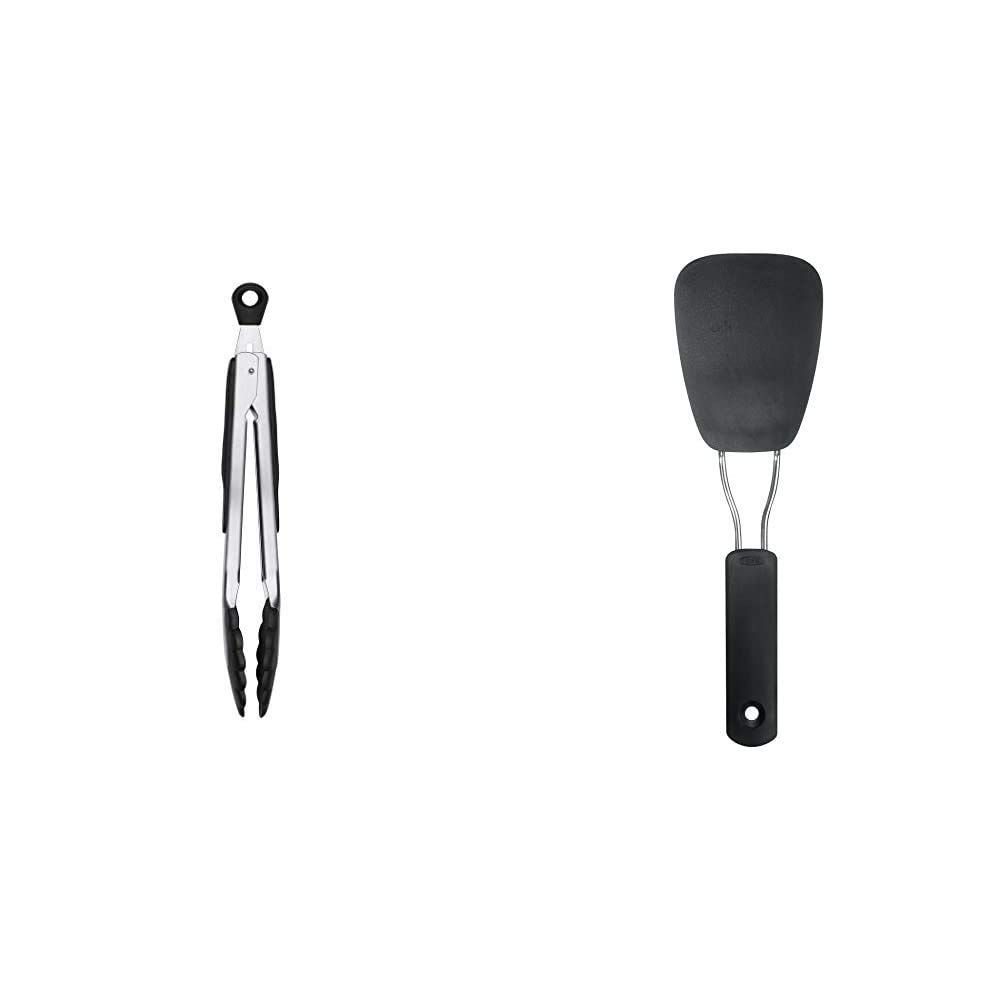 ターナー ソフト ナイロン - 小 ブラック セット買い ナイロンヘッド トング OXO