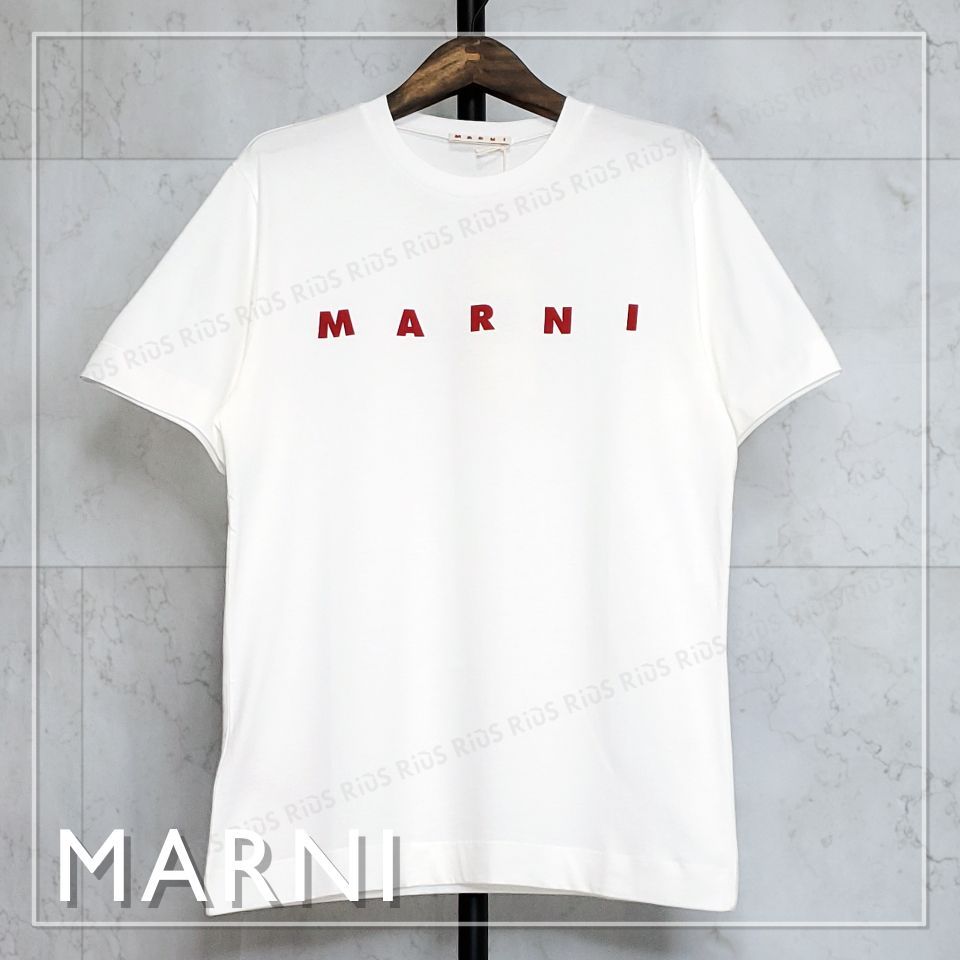 MARNIキッズ 大人もOK 半袖 ロゴTシャツ ホワイト 白 160cm 新品 MARNIキッズ 大人もOK 半袖 ロゴTシャツ ホワイト 白 160cm 新品
