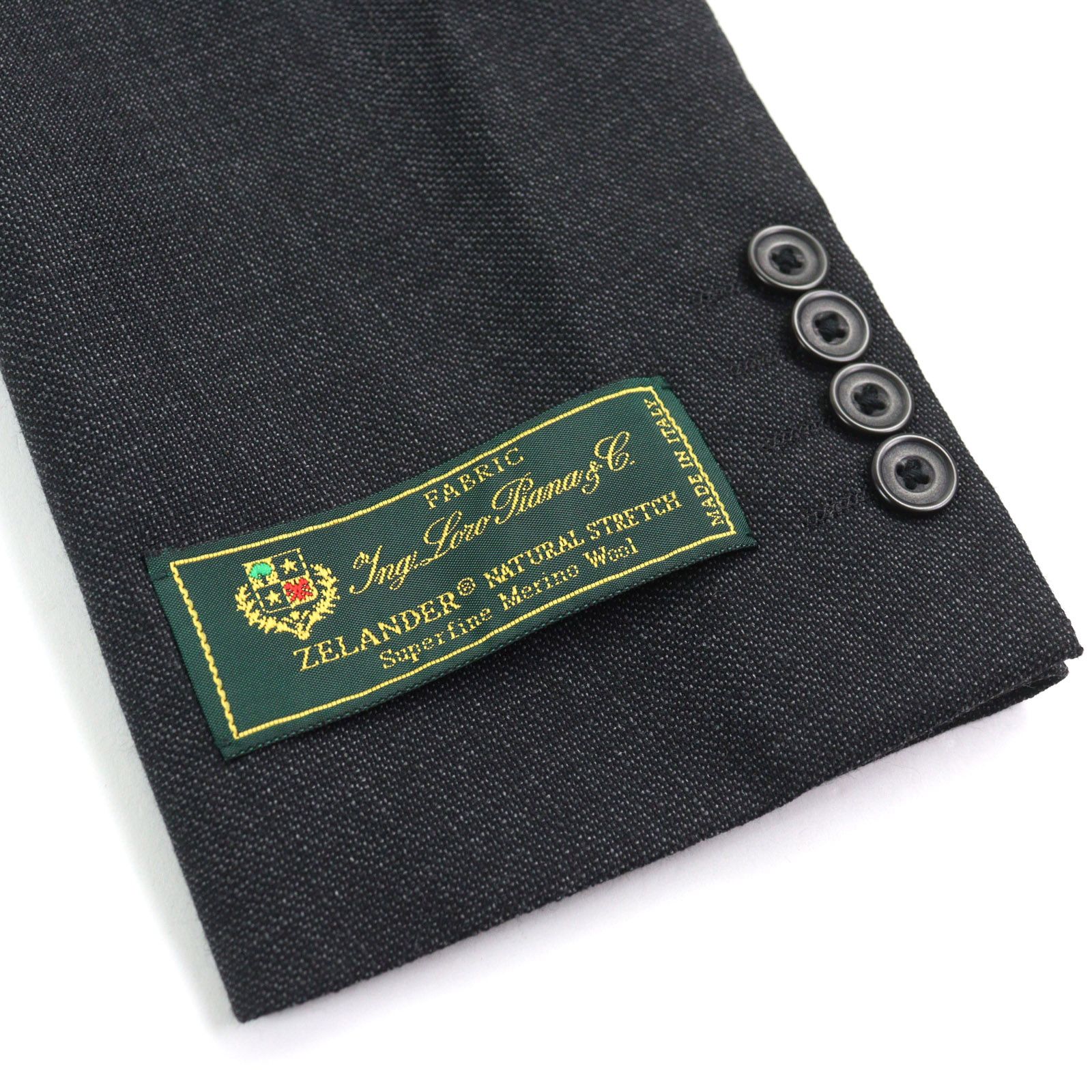 未使用品○GOTAIRIKU 五大陸 ウール100% ロロピアーナ社製ZELANDER生地