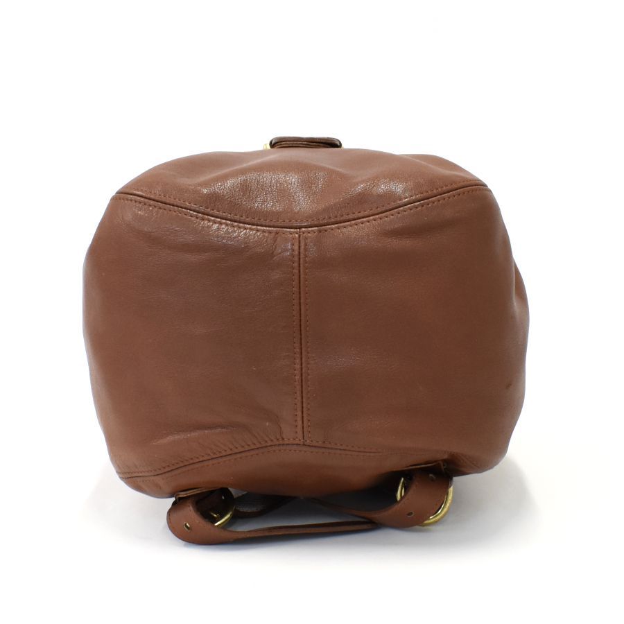 中古】コーチ/オールドコーチ/リュック/バックパック/4134/レザー/ブラウン/ヴィンテージ/COACH - メルカリ