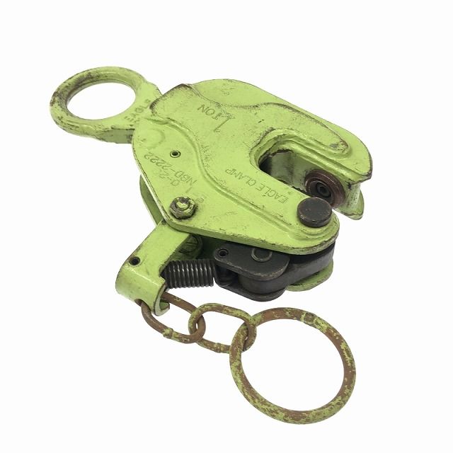 EAGLE CLAMP - イーグルクランプ1個 ☆中古品☆EAGLE CLAMP イーグルクランプ 1TON 鉄鋼縦つり用