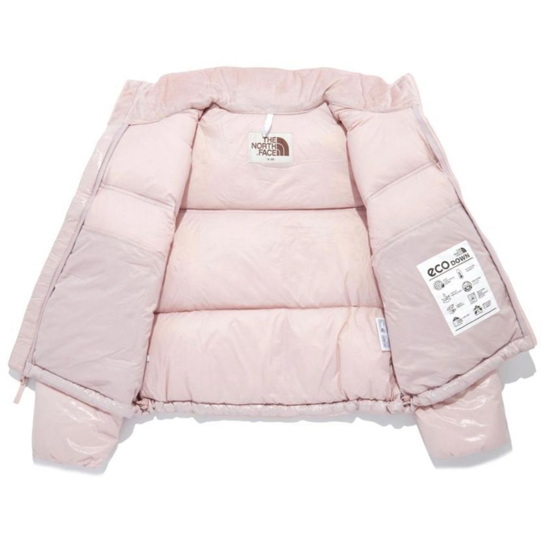 【入手困難】韓国限定 新品 W'S ノベルティ ヌプシ ダウン ベビーピンク M 24新 ☆ THE NORTH FACE ☆ W'S NOVELTY NUPTSE RDS DOWN JACKET