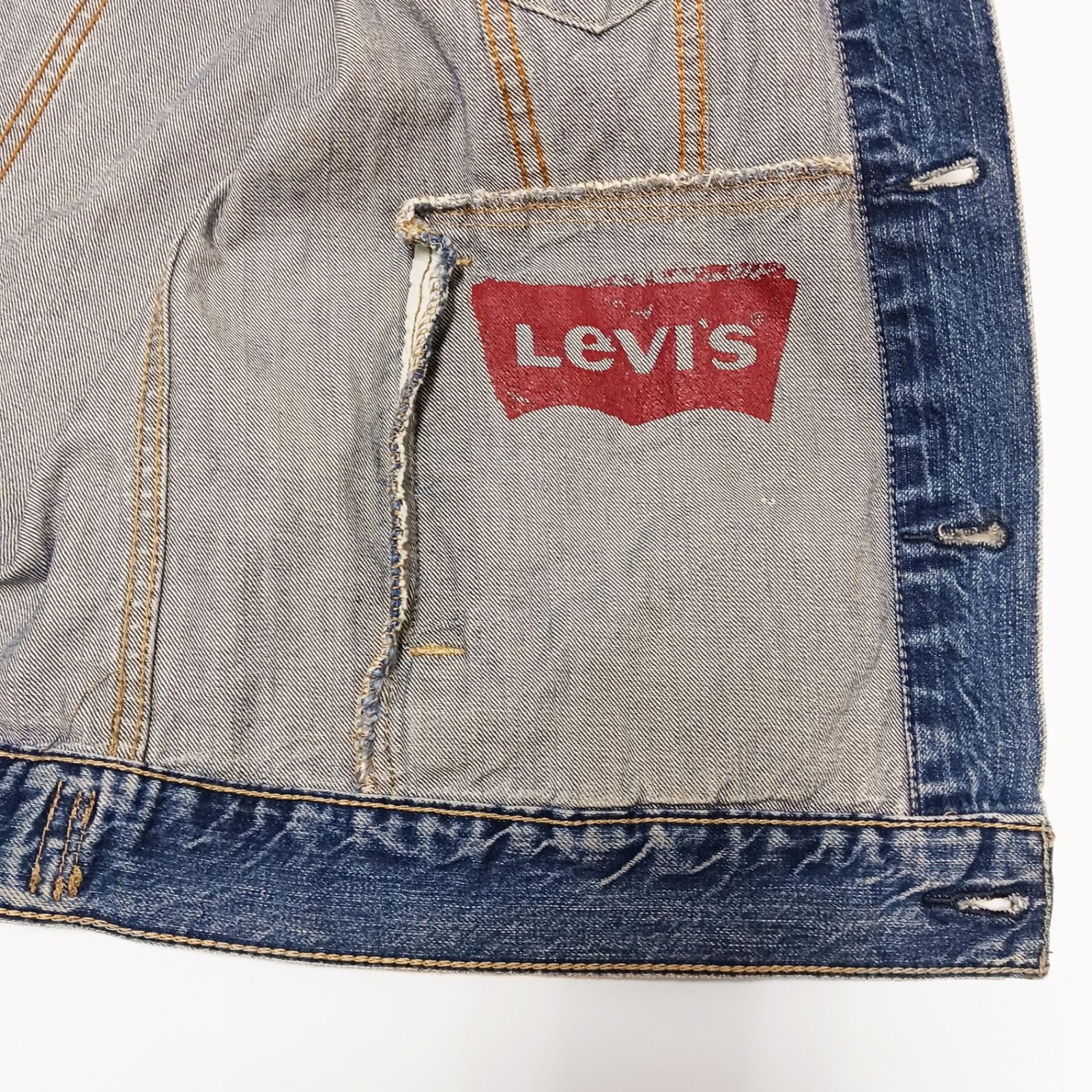 Levi's リーバイス 70589 デニムジャケット ブルゾン Gジャン L