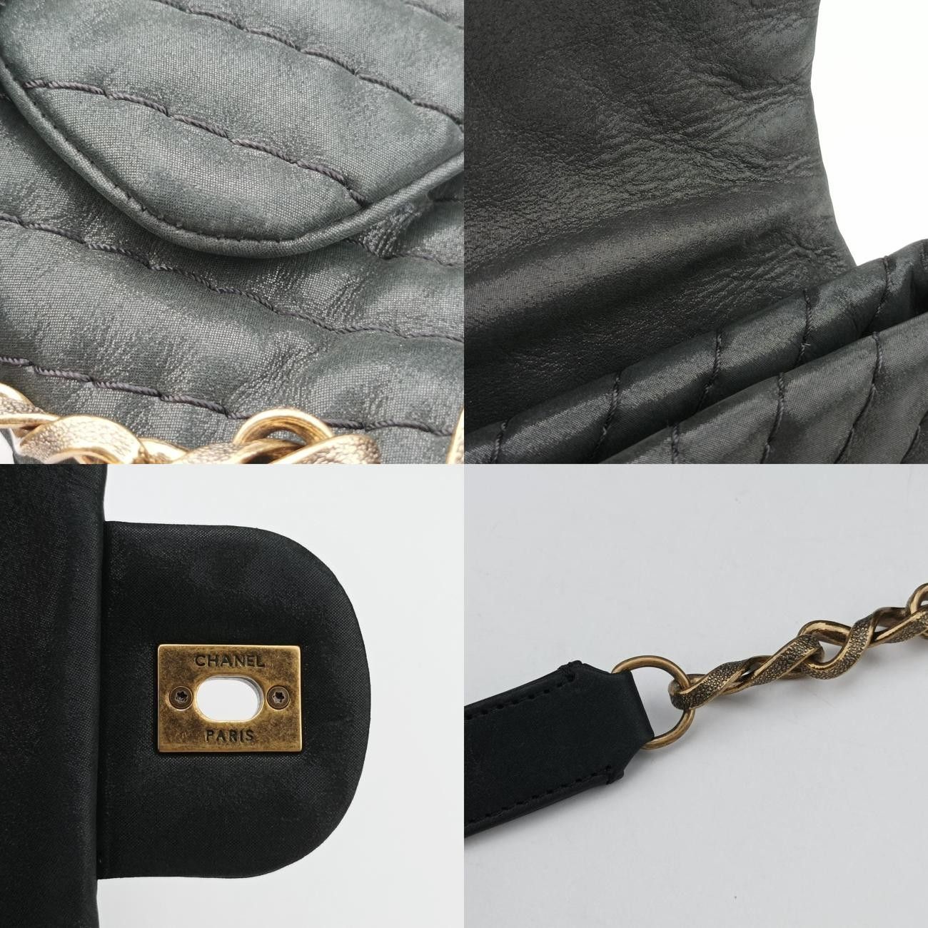 シャネルChanelマトラッセブラックレザー