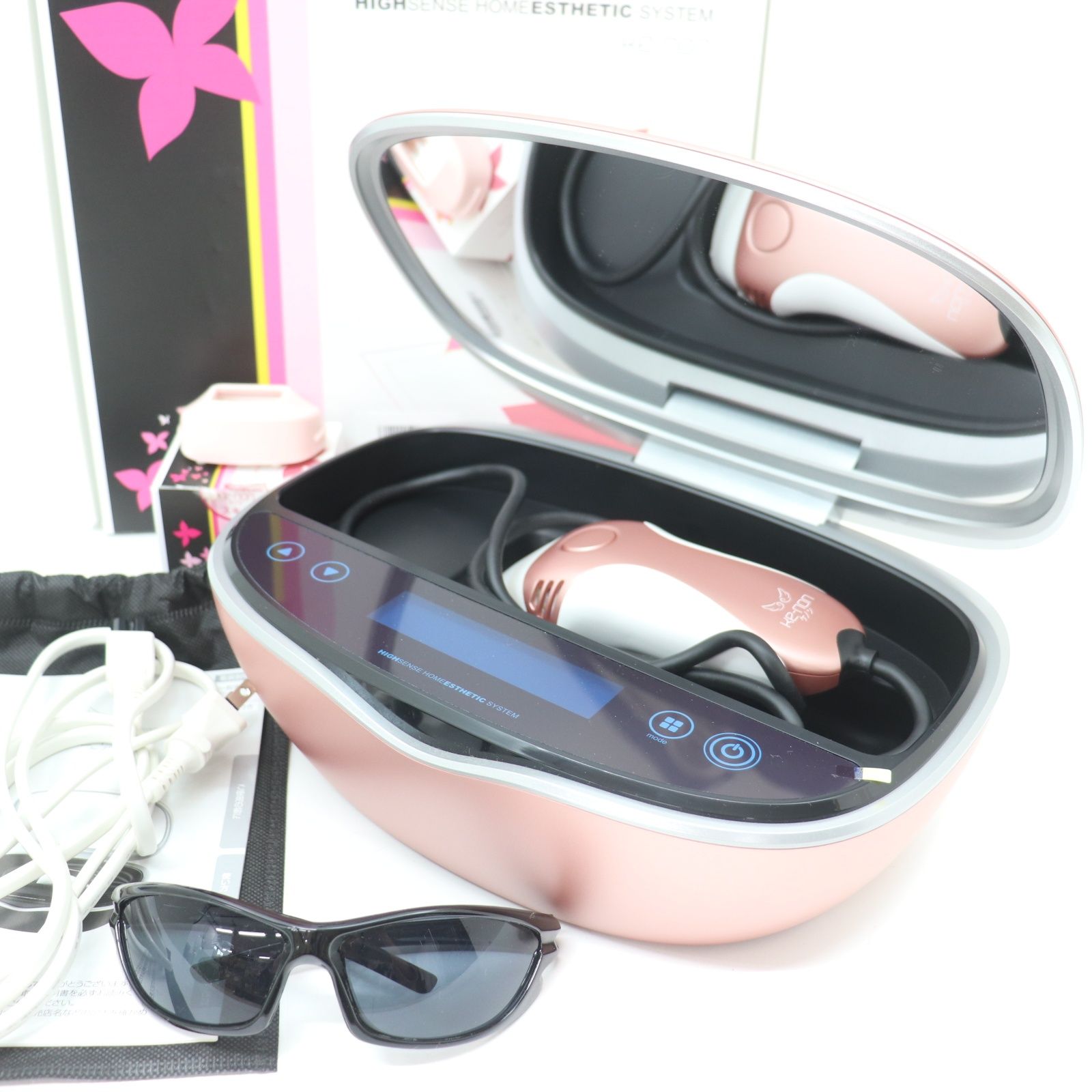 【KE-NON】ケノン 脱毛器　Ver8.5J フラッシュ式脱毛器 ke-non ケノン Ver.8.5J フラッシュ式脱毛器 家庭用 エムテック Amazon