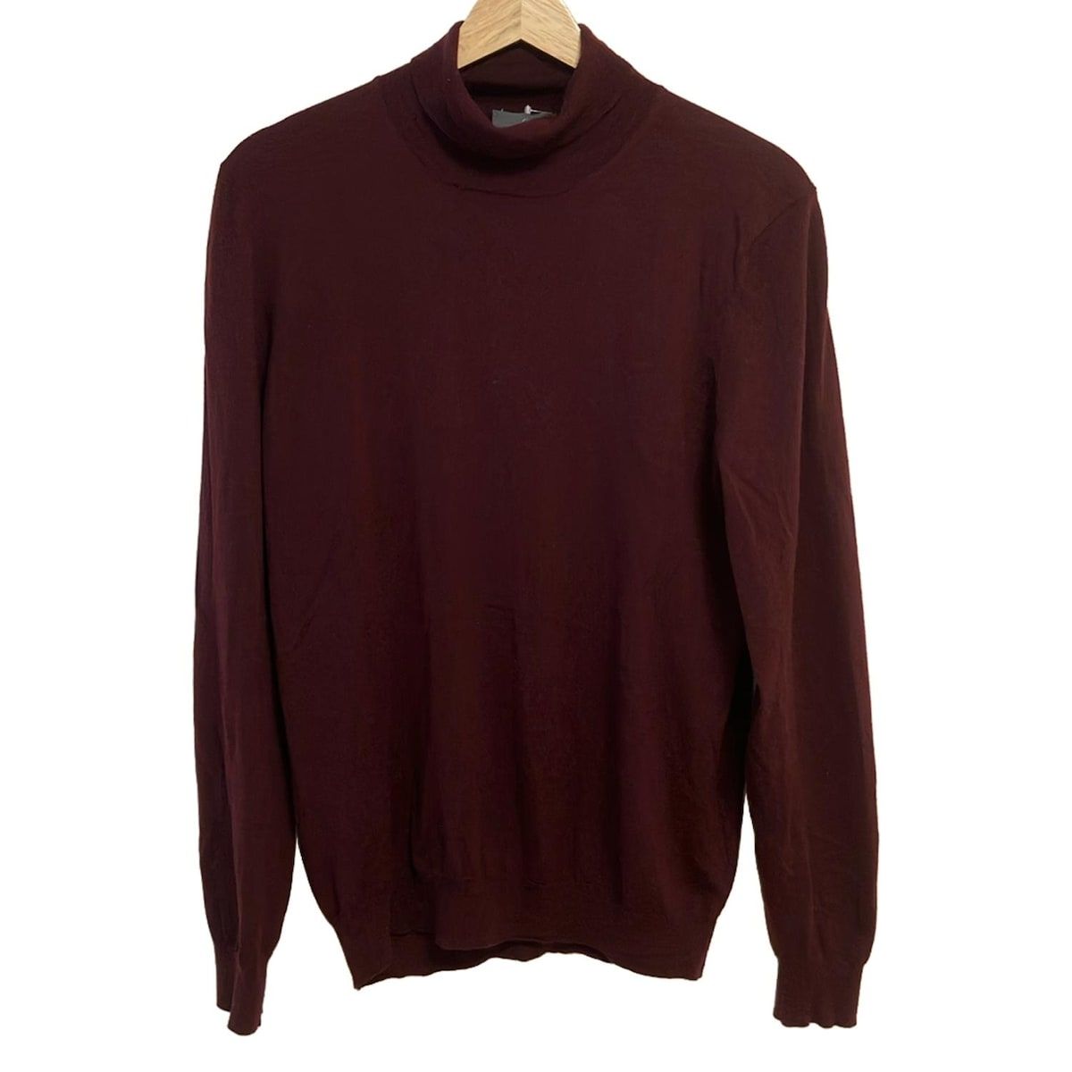 新品] Drumohr ドルモア 8G タートルネック チャコール Drumohr