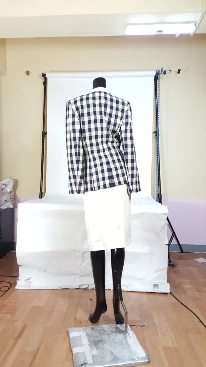 ウンガロ ゴン アイボリー チェック レディース スカート スーツ その他 ビジネススーツ スーツ フォーマル