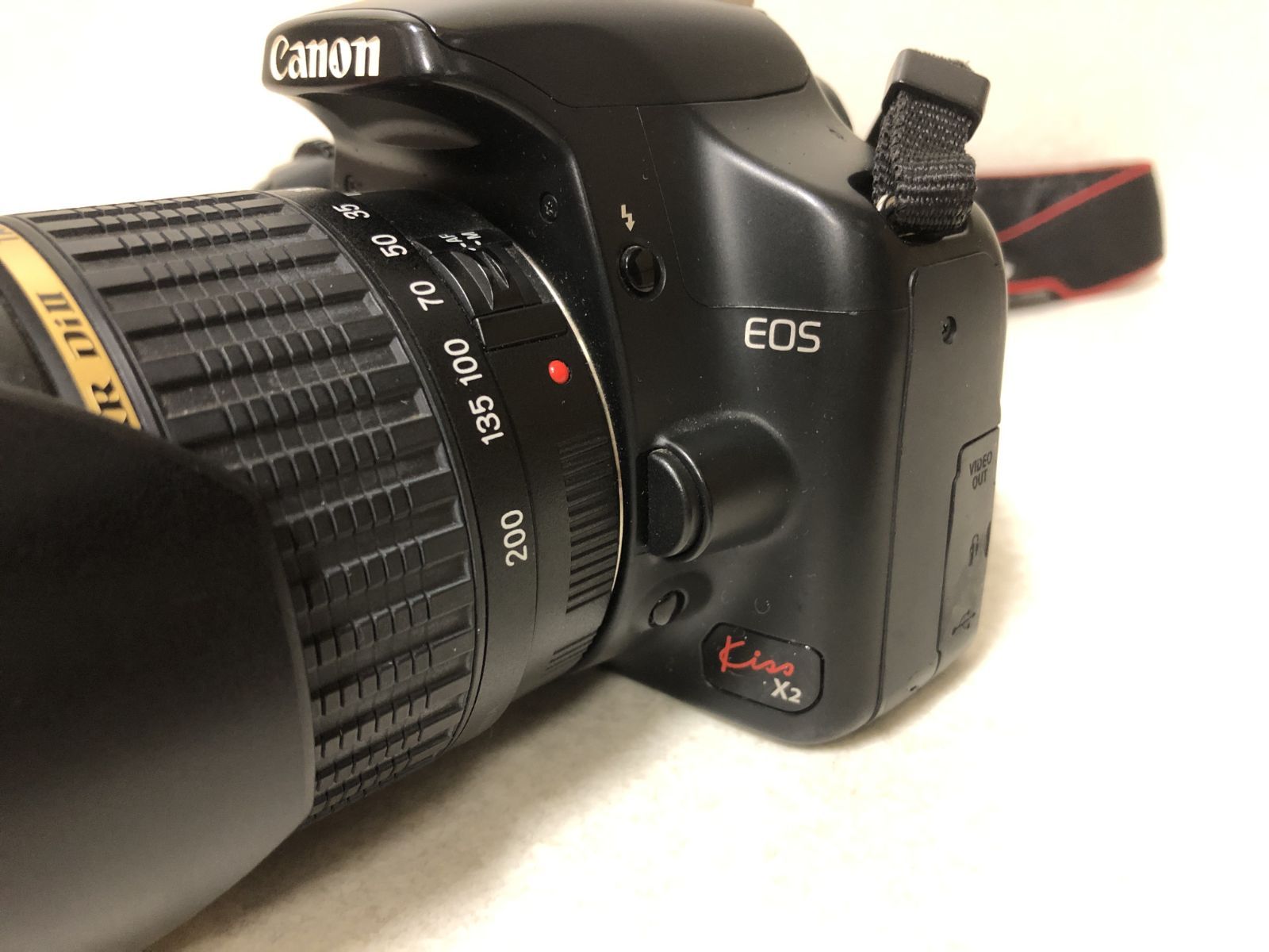 デジタルカメラ EOS kiss x2 TAMRON 18-200mm DH1137】訳有り Canon EOS Kiss X2 TAMRON 18-200mm 1:3.5-6.3 一眼