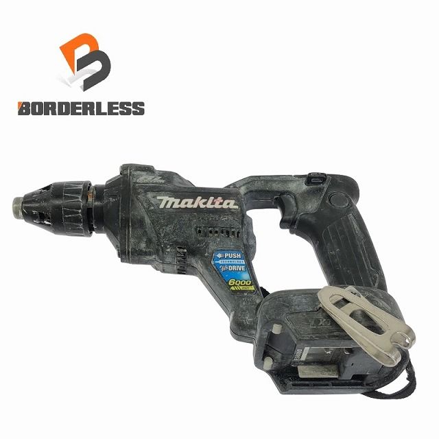 makita マキタ 18V 充電式スクリュードライバー FS600D ブラック 本体のみ コードレス ボード用ドライバー 107938