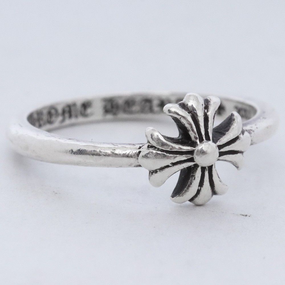 【希少】クロムハーツ　バブルガムCHプラスリング　6号 6号 CHROME HEARTS バブルガムリング CHプラス シルバー