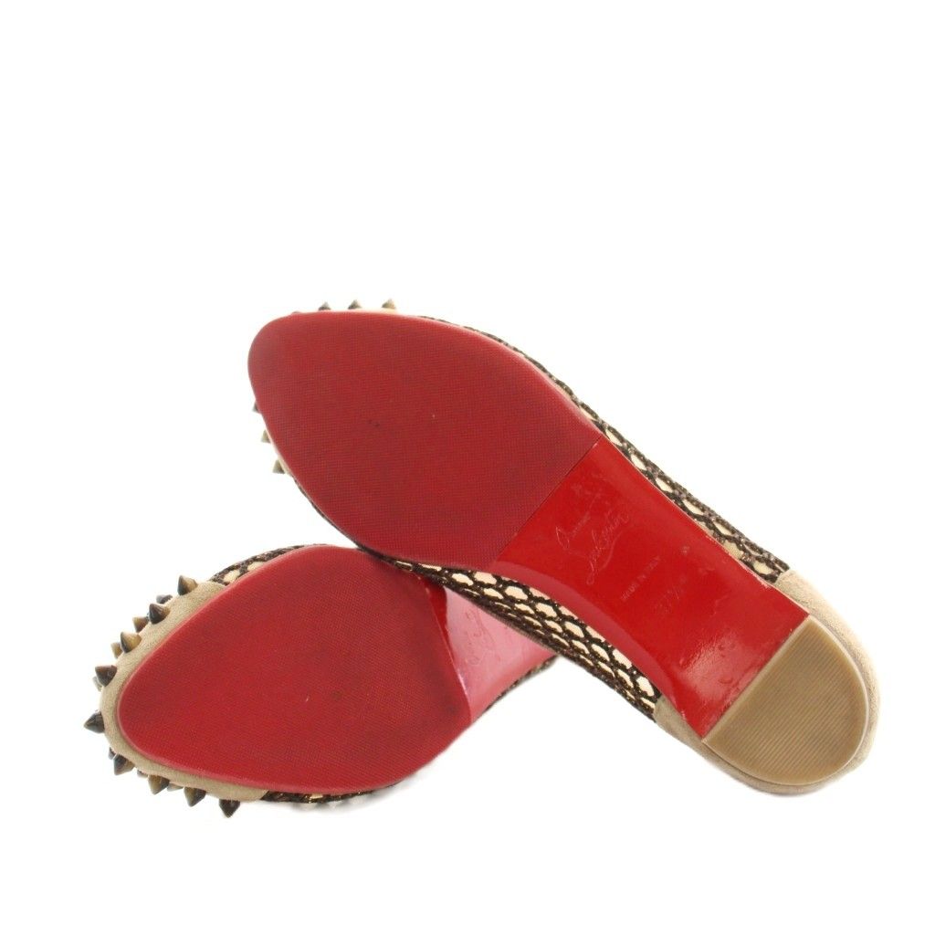 クリスチャンルブタン Christian louboutin ミックスフラット MIX FLAT