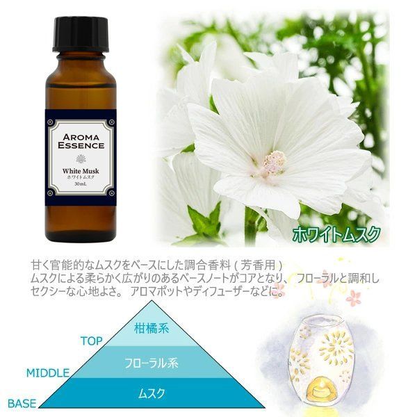 半額 アロマエッセンス ジャスミンムスク 50ml アロマオイル 調合香料 芳香用 アロマポット ディフューザー コスメ フレグランス 日本製 アロマ  エッセンス notimundo.com.ec