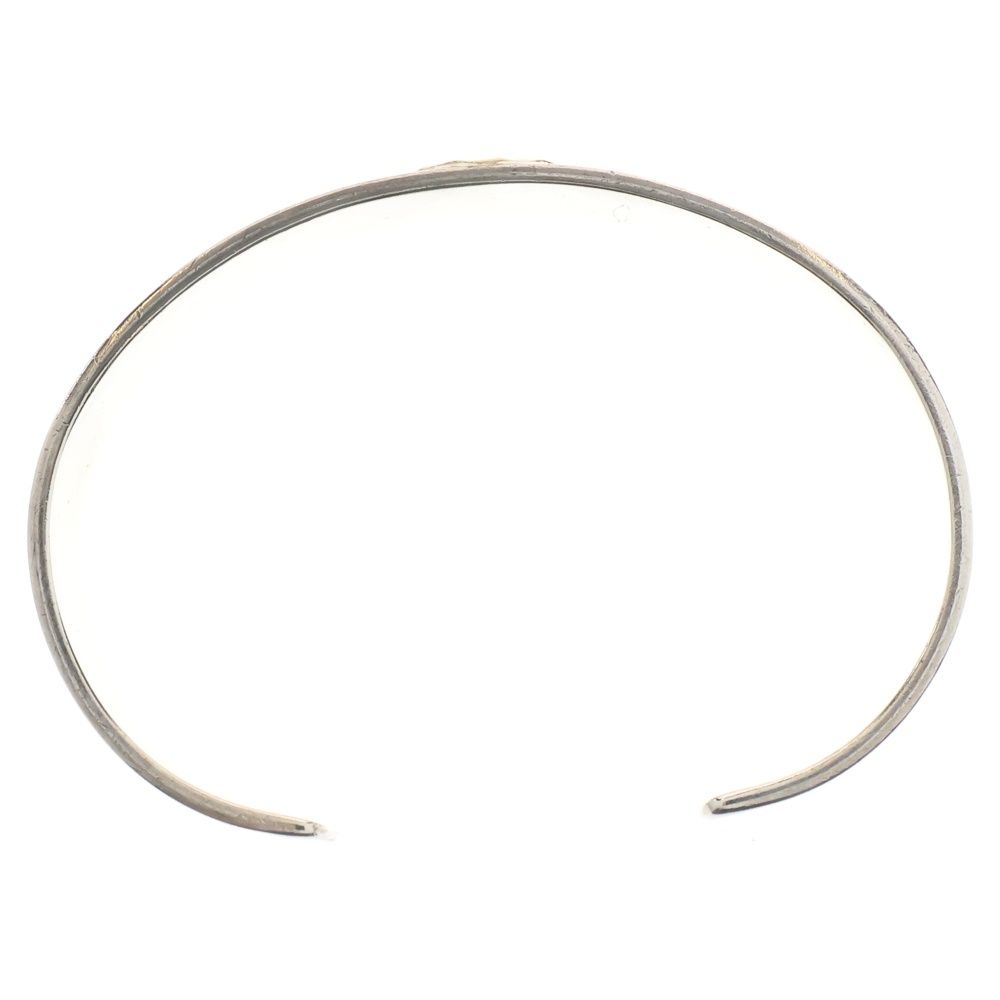 ゴローズ 金ダブルフェザーメタル付き平打ちバングル Mサイズ 楽天市場