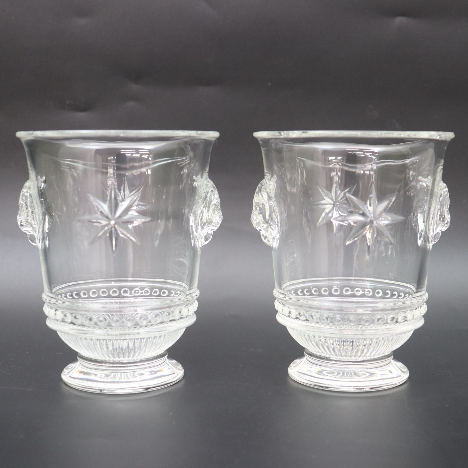 ITFLGYPG0EP6 未使用保管品 グッチ ライオン グラス クリスタル