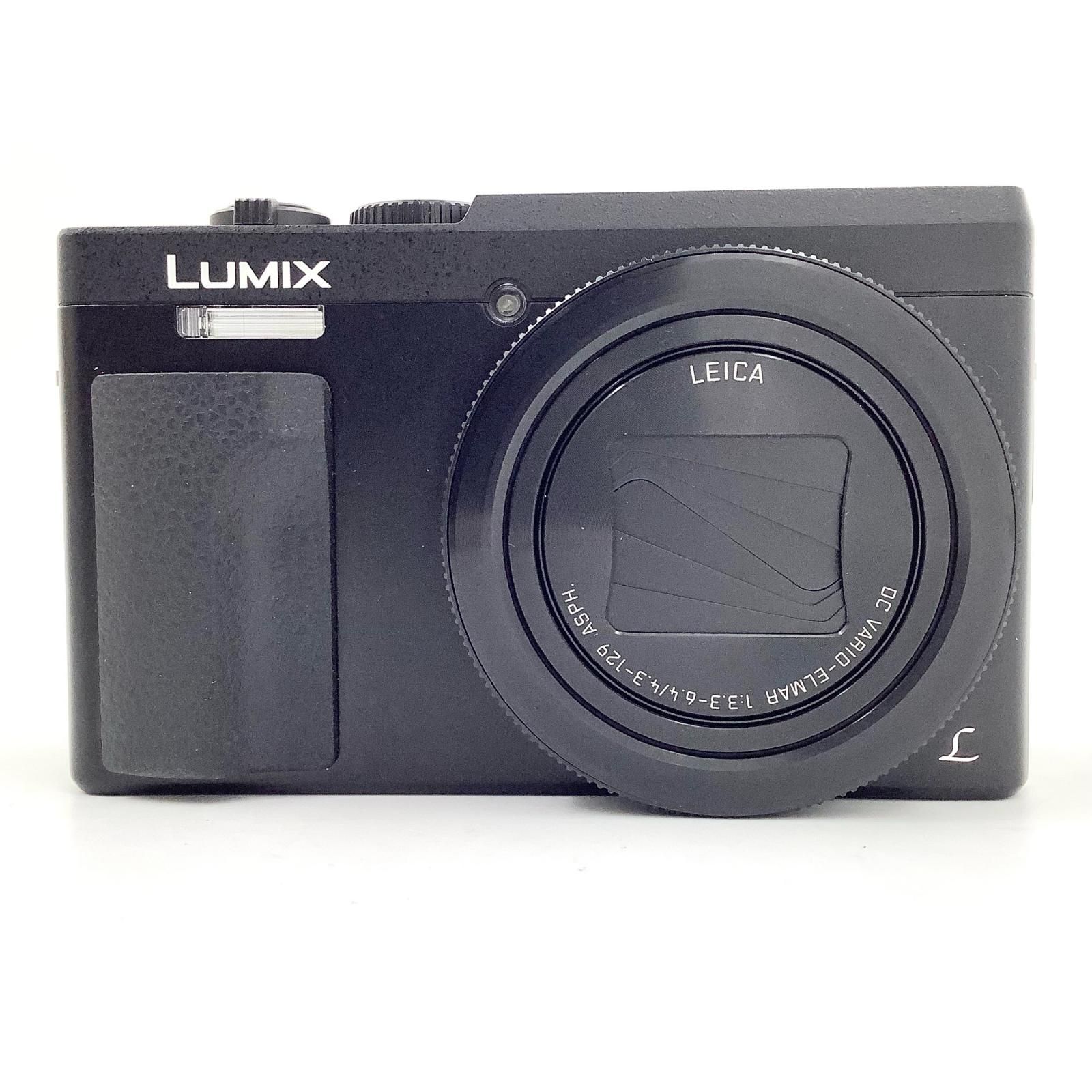 Panasonic コンパクトデジタルカメラ LUMIX DC-TZ90 ブラック 美品  