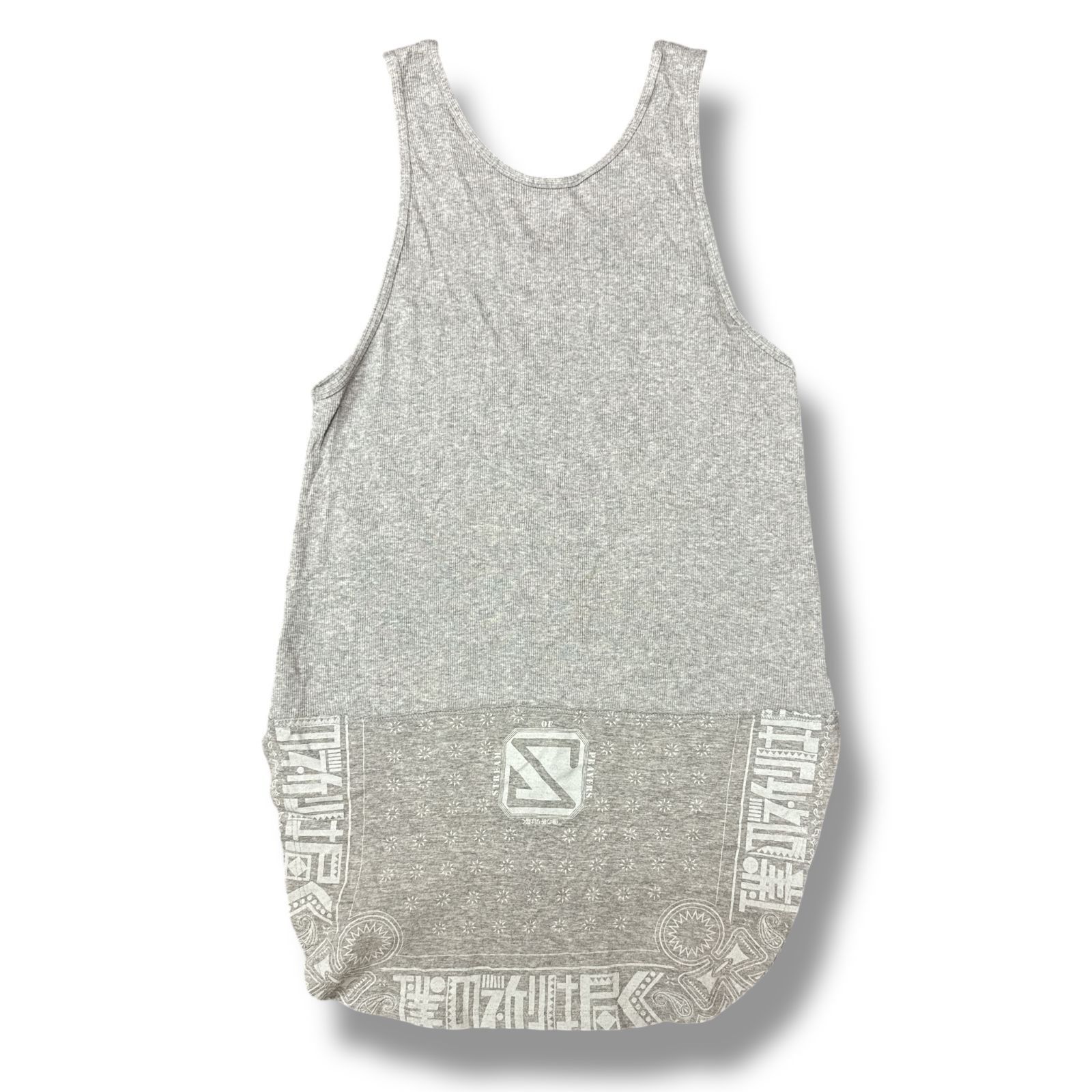 STREAM OF PRAYERS タンクトップ グレー 【公式通販】