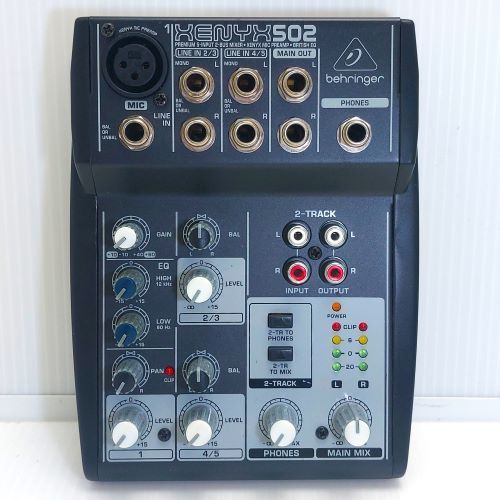 behringer XENYX 502 ☆ベリンガー☆アナログミキサー - メルカリ