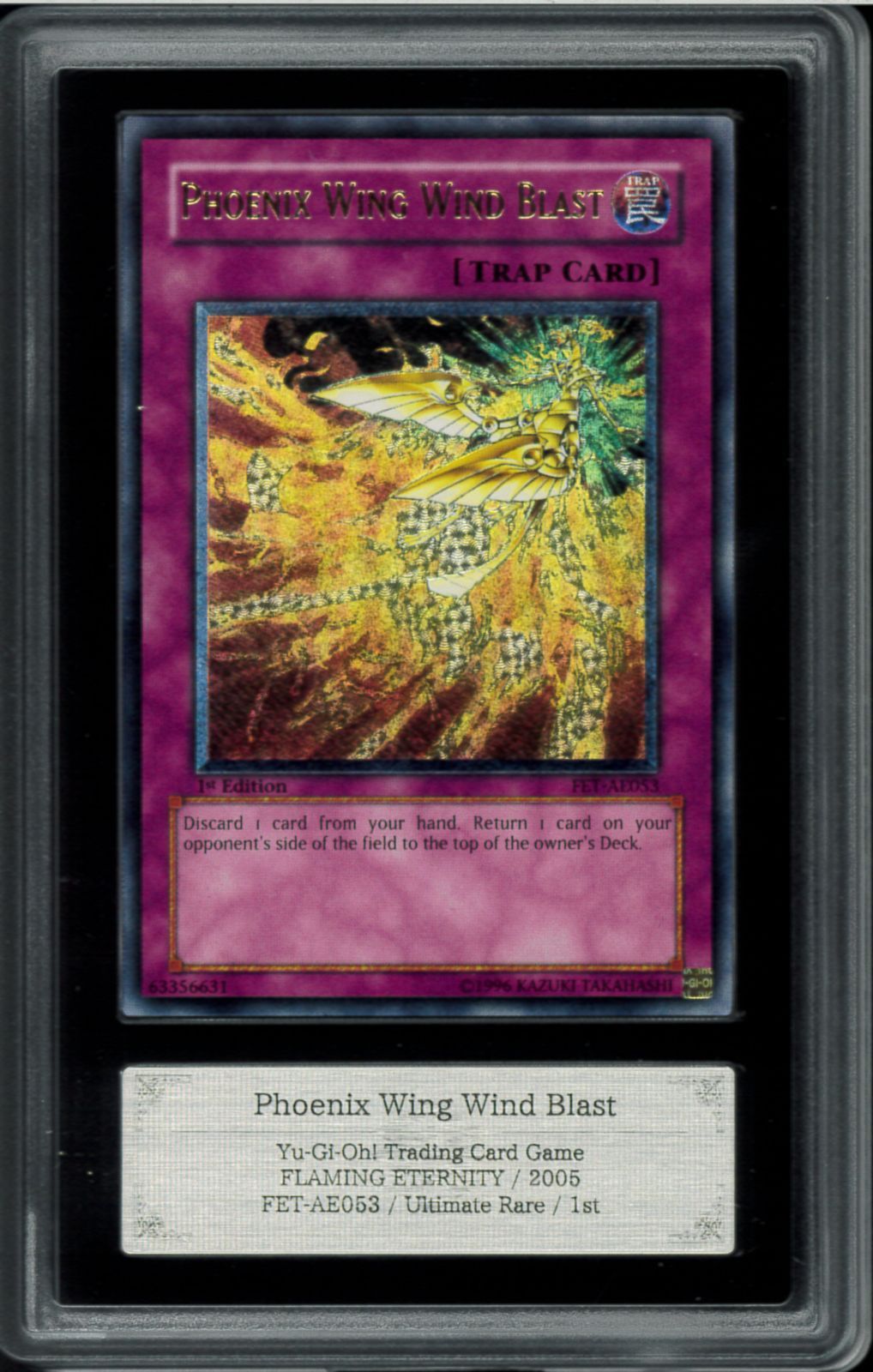 遊戯王 鳳翼の爆風 旧 アジア レリーフ fet 1st 【公式通販】