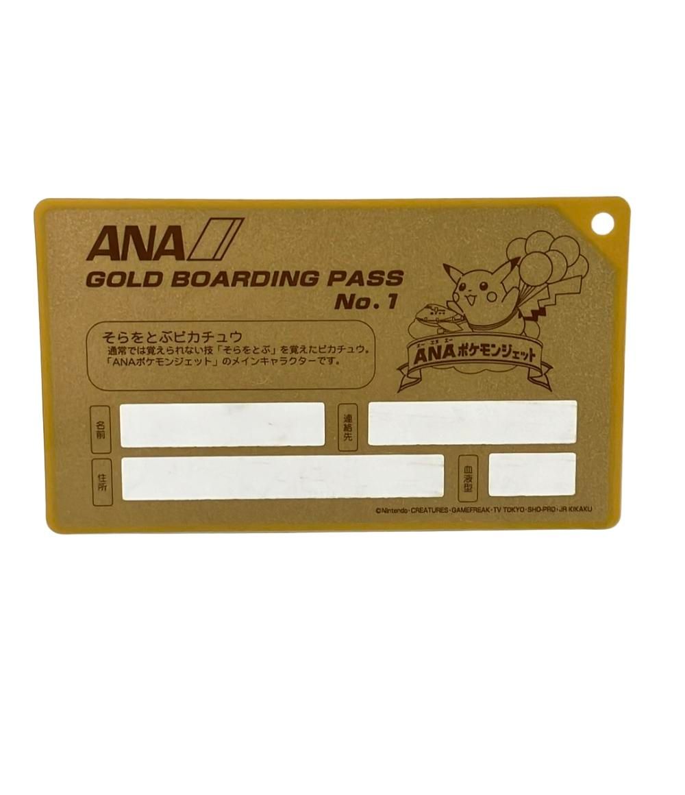 美品 ANA ポケモンジェット就航記念 オリジナル ゴールド