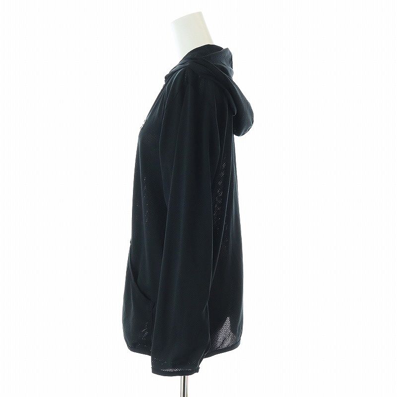 クレージュ courreges ワンポイントロゴ メッシュパーカー