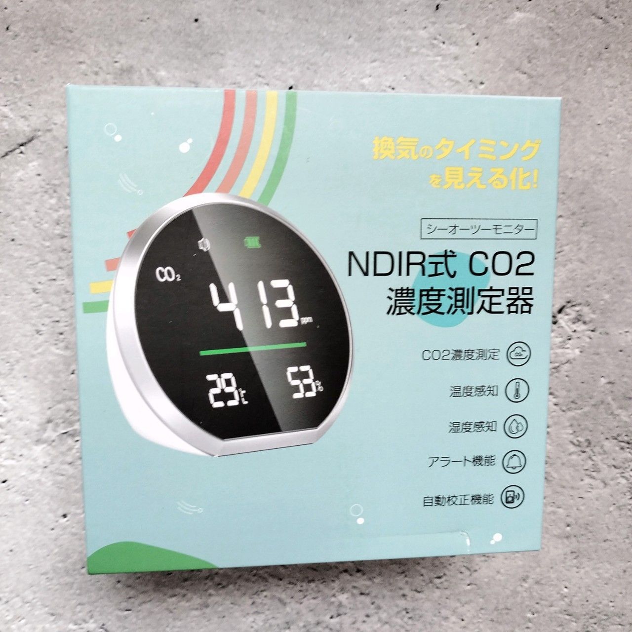 JOYTECO 二酸化炭素濃度測定器 警報アラーム付き DIY・工具 JOYTECO 二酸化炭素濃度測定器 警報アラーム付き DIY・工具