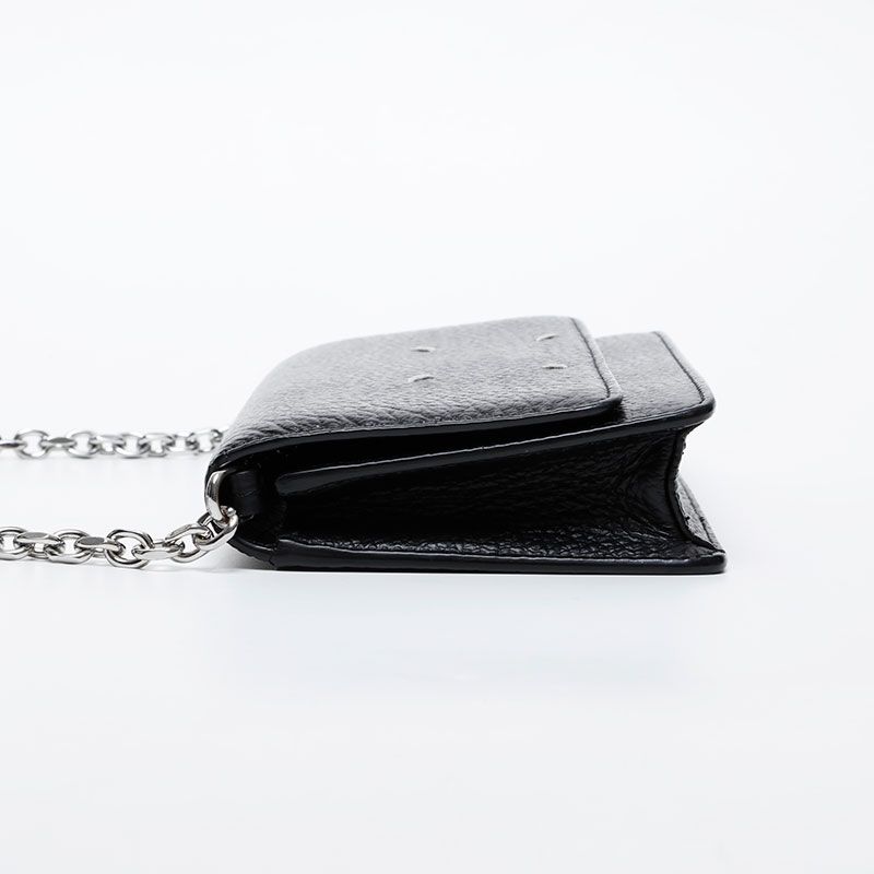 メゾンマルジェラ　チェーンウォレット　ショルダーバッグ ☆送料関税込☆Maison Margiela レザー チェーンウォレット