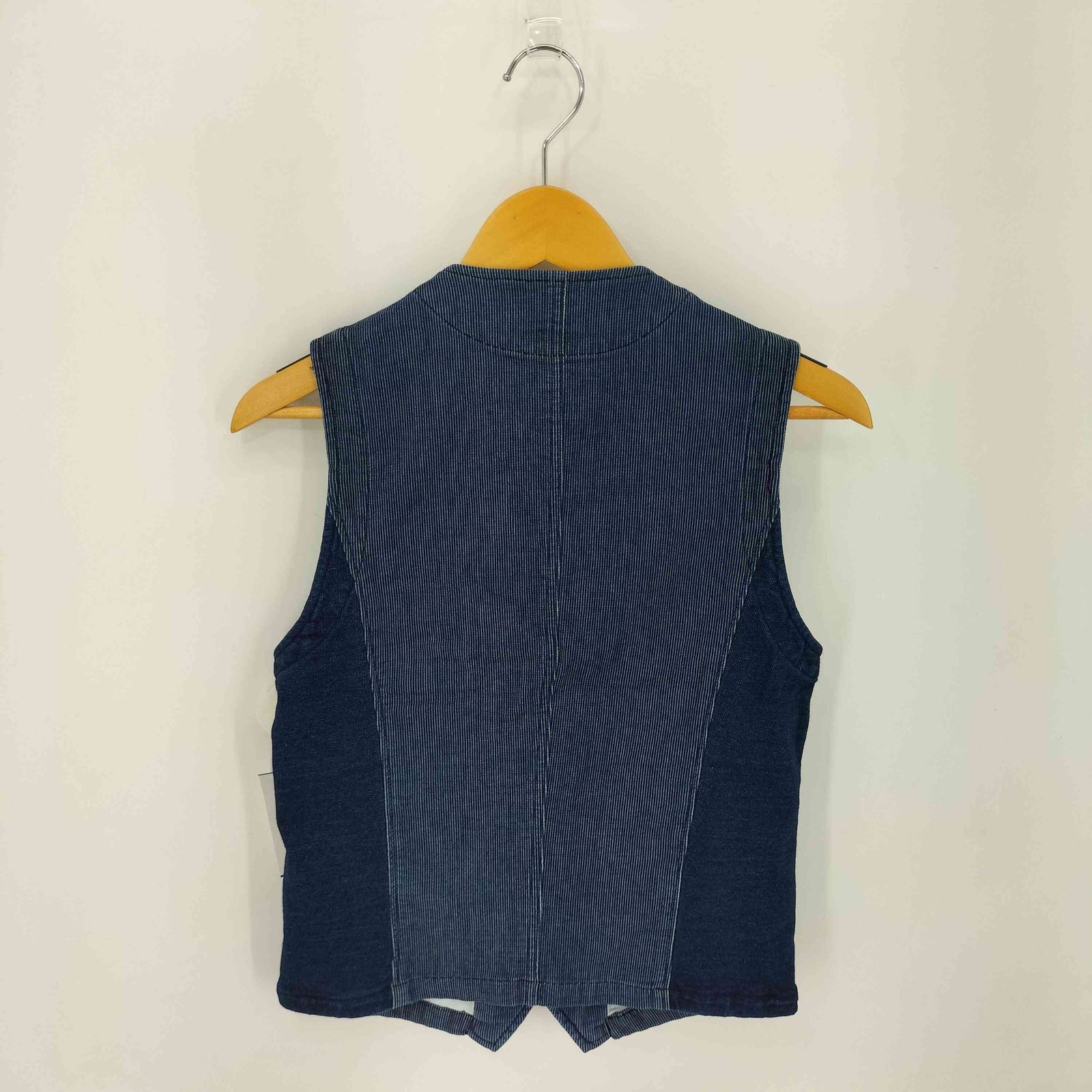 希少BLUE BLUE インディゴ染め 刺し子ベスト JAPAN BLUE JEANS