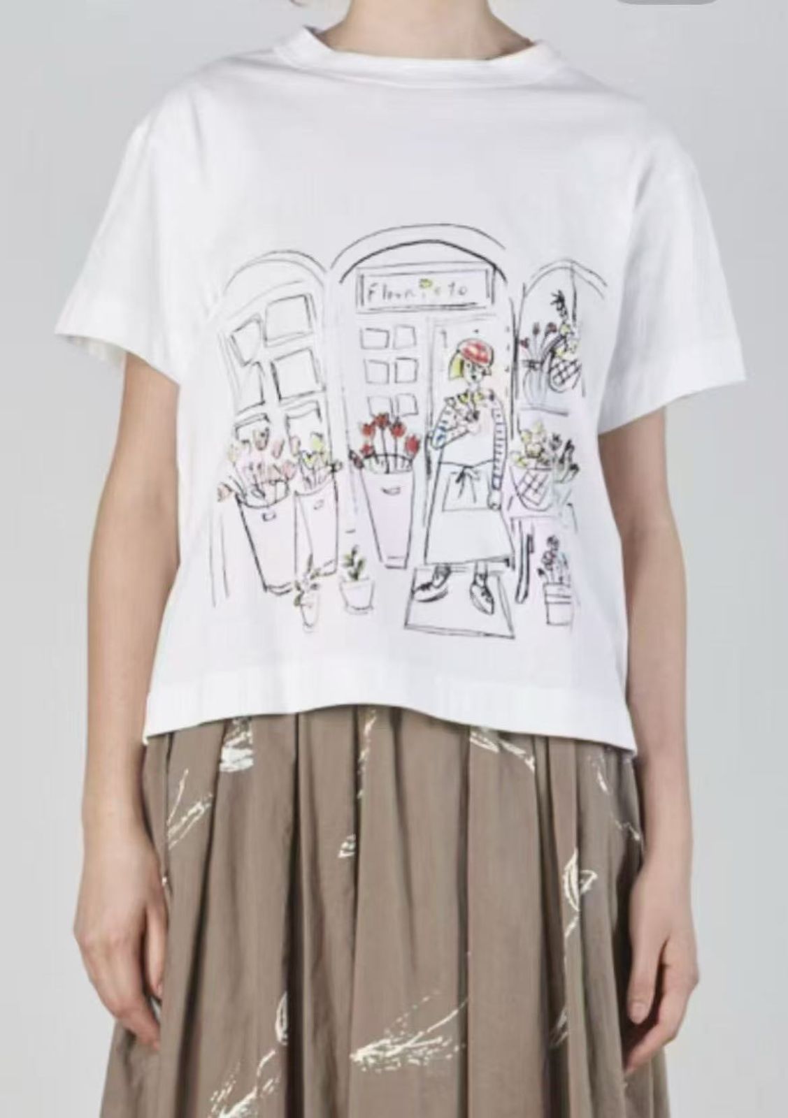 YOSHI KONDO(ヨシコンドウ) 24S/S Amusement Park Tシャツ