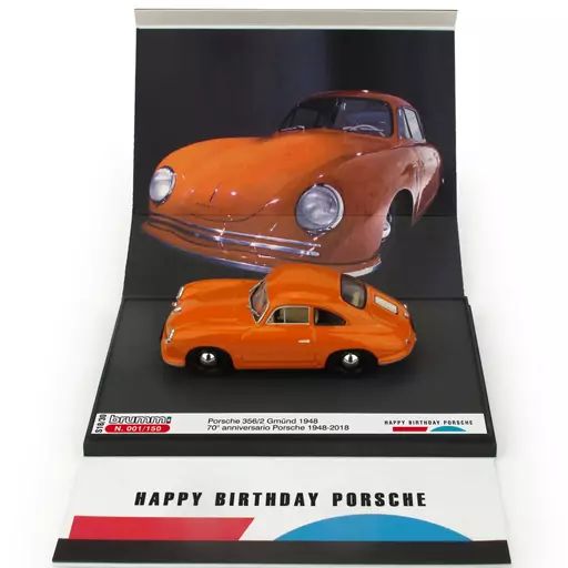 ミニカー 1/43 ポルシェ 356 クーペ グミュント 1948 ポルシェ生誕70
